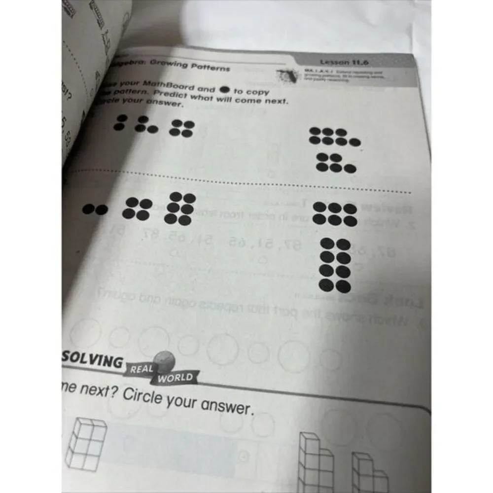 HOUGHTON MIFFLIN HARCOURT MATH FLORIDA: LESSON‎ ACTIVITY